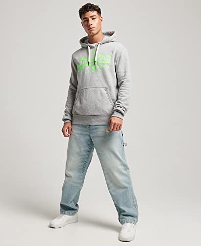 Superdry Vl Ac Hood Bb Felpa con Cappuccio Uomo