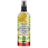 Bodhi Dog Bitter Apple No Chew Spray - Natural Training Aid for Dogs & Puppies - Discourages Pet from Chewing and Biting on Furniture, Shoes, Plants & More - Safe, Humane - Made in USA (8 Fl Oz)
