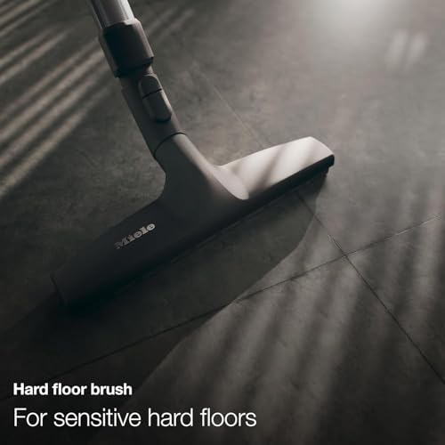 Image of Miele Classic C1 Turbo Team Bagged Canister Vacuum, Tech Blue - Portable, Household w /TurboTeQ Turbohead + Parquet-3 Floorhead Bundle - Includes 4 GN FilterBags + AirClean Filter and Pre-Motor Filter