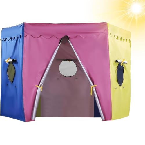Housse de tente de trampoline en tissu Oxford imperméable pour 8 poteaux 3m