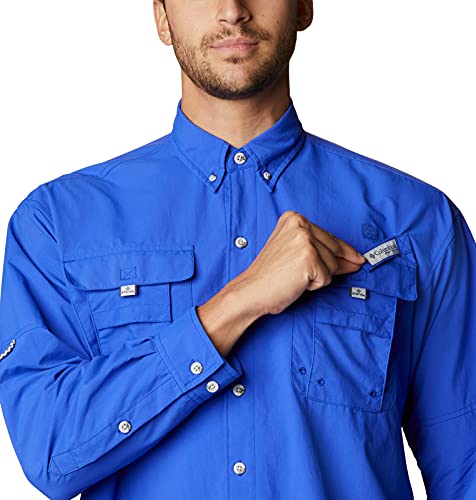 Image of Columbia Men's PFG Bahama II Long Sleeve Fishing Shirt