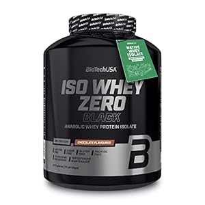 BioTechUSA Iso Whey Zero Black | met Creatine, Zink, Vitamine B3 & Aminozuren | 90% Eiwit | Suikervrij, Lactosevrij, Glutenvrij, 2.27 kg, Chocolade