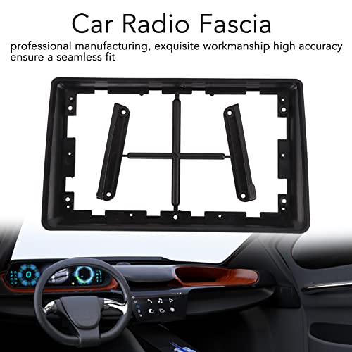 Moldura de painel de navegação, kit de instalação estéreo de 23 cm, profissional, resistente, fácil
