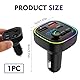 EuAcesry FM Transmitter Auto Bluetooth 5.0, Auto Bluetooth Adapter, Fm Transmittermit Dual USB Anschlüsse PD Typ-C QC 3.0 USB Schnellladung, Unterstützung USBDisk
