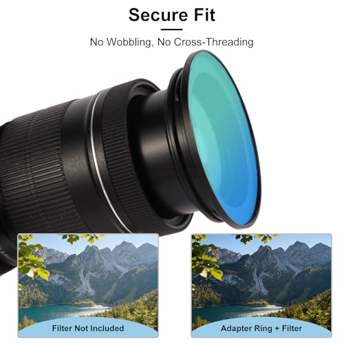 Camkix Anillo Adaptador Step-Up de 67 mm a 82 mm (2 piezas) – Para filtros ND, CPL y UV – Accesorio para lentes de cámara miniatura 6