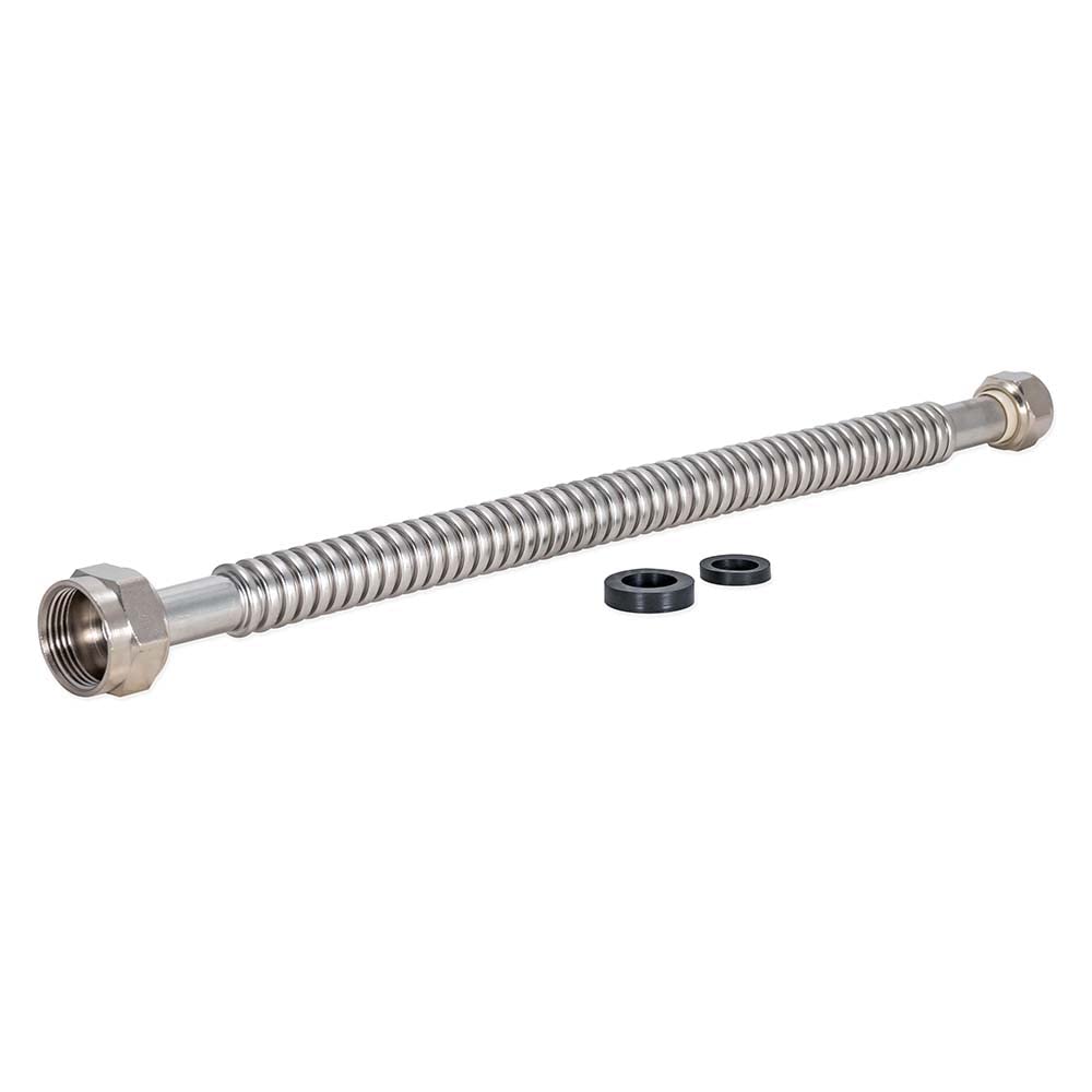 EASTMAN 437524 3/4 inch FIP Stainless Steel Corrugated Water Heater