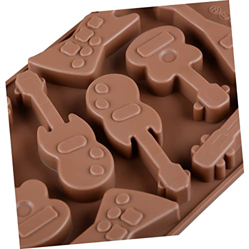 Molde para cubitos de hielo en forma de guitarra miniatura 5