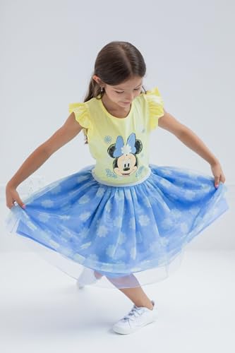 Disney Minnie Mouse Girls Tulle Dress Toddler to Big Kid3