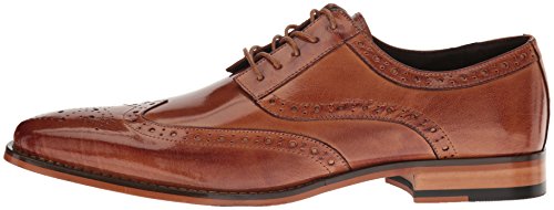 Stacy Adams Mens Tinsley - Wingtip Oxford, Tan, 12 Us #TOP7
