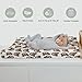 Neutral Boho Bears Changing Pad Covers for Baby Girls Boys Cute Brown Bear Fitted Change Table Covers Mats Watercolor Bears Soft Nursery Diaper Change Table Sheets for 32''×16'' Contoured Pad