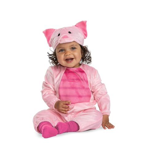 Disguise Disney Winnie the Pooh Piglet Jumpsuit for Kids & Toddlers, Officially Licensed - Image 2