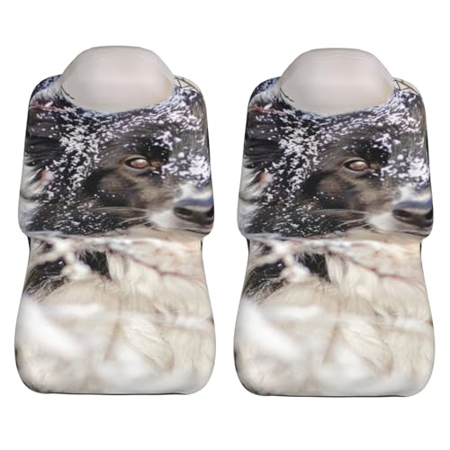 Funda universal de coche para perros con diseño Border Collie impermeable y resistente 4