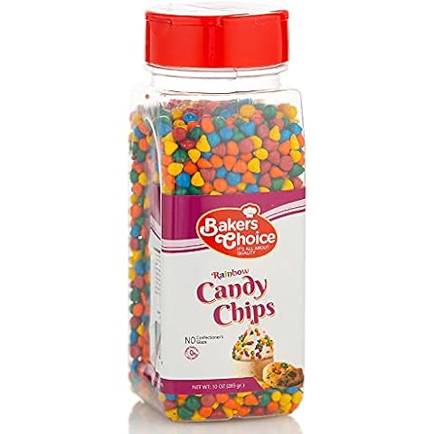 Baker's Choice Rainbow Candy Coated Chocolate Chips Cover