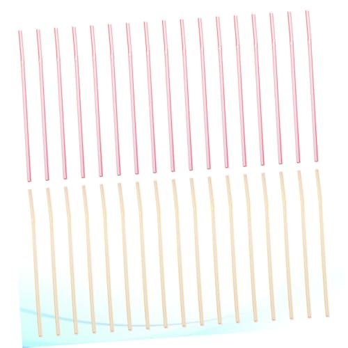 600 pitillos plásticos flexibles de colores para fiesta miniatura 7