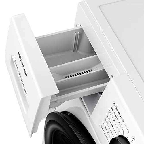 Hisense-WFPV9014EM-Lavadora-con-Vapor-Carga-Frontal-9-Kg-1400-rpm-16-Programas-Control-de-balanceo-inteligente-del-tambor-Display-LED-Programa-rapido-Bloqueo-Infantil