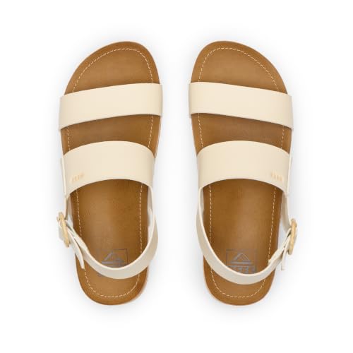 Reef Vista Hi Buckle Womens Platform Fashion Sandal, Arch Support, Ultra Soft Cushion Footbed, Vintage, 7 - image 6