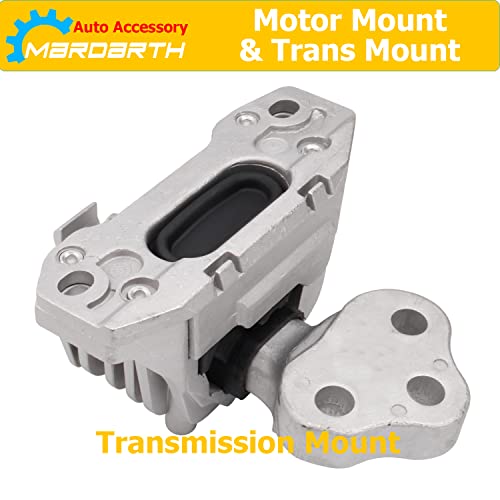 Engine Motor & Transmission Mounts Compatible With 2014-2021 Cherokee, 2015-2019 Chry~Sler 200 2.4L, Replace Oe 68192831Af 68418876Ab 68157441Ad #TOP3