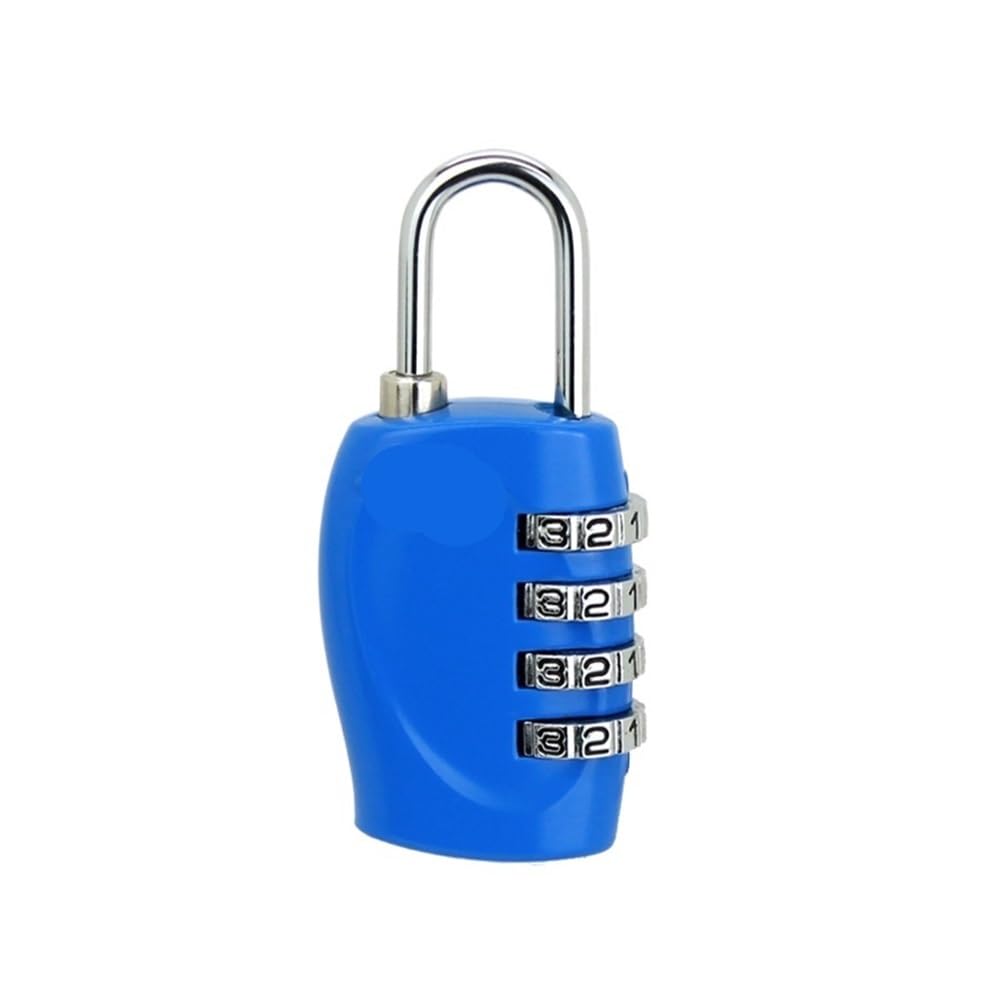 Gnyvzxplq A5 Suitcase Locks, 4-Digit Combination Luggage Padlock For Travel(A5)