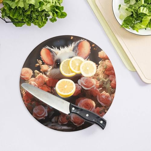 Planche de comptoir en verre durable et design artistique