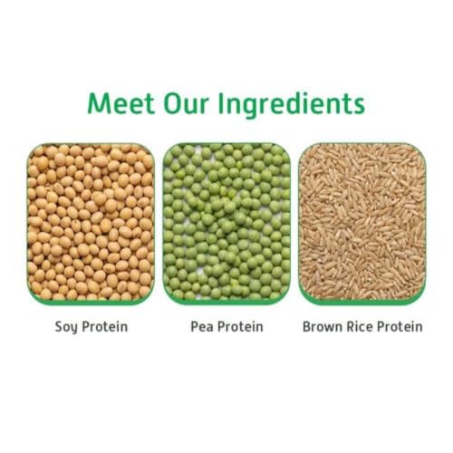 Image of Little Joys Multipurpose Roti Protein Mix 250g | Cookable Plant Protein Powder | 12g Protein Per Scoop | Pea, Soy & Brown Rice | No Taste Change, No Added Sugar | Mix in Roti, Dosa, Pancake