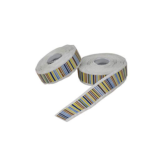 Fenix BTP Woven Ribbon Stripe Handlebar Tape Road Bike Bicycle, Colorful