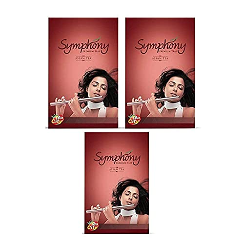 Image of Goodricke Symphony Select Premium Assam Tea 250gm Pack of 3 | Kadak Chai Patti | Milk Tea Assam | Premium Loose Leaves | Richer Taste Irresistible Aroma |