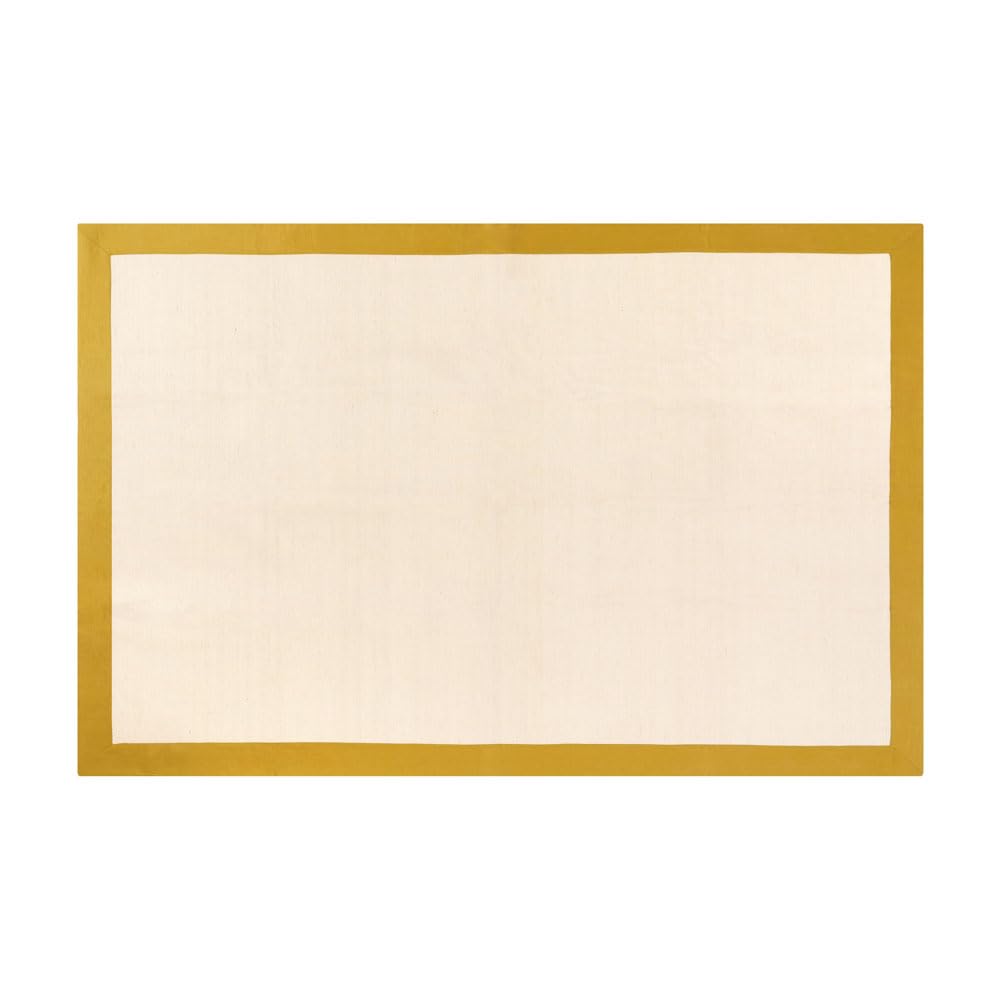 Amazon | BRID オリカ リネン フレーム ラグ Olika LINEN FRAME RUG