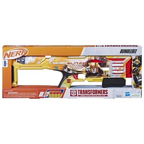 Nerf Transformers Bumblebee Dart Blaster, Yellow, medium - Image 2