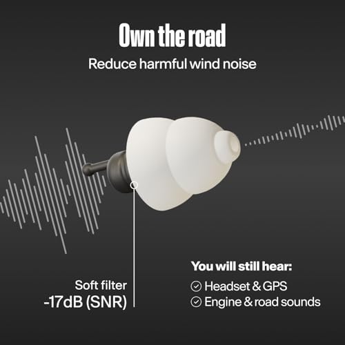 Image of Alpine MotoSafe Tour | Motorcycle Ear Plugs for Wind Noise Reduction