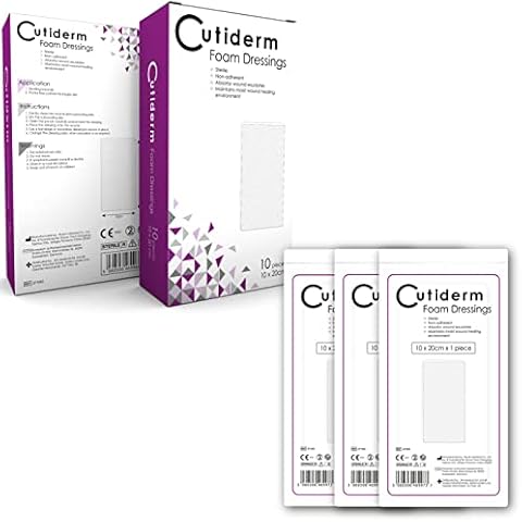 Cutiderm Foam Non-Adhesive Wound Dressing Pack Cover