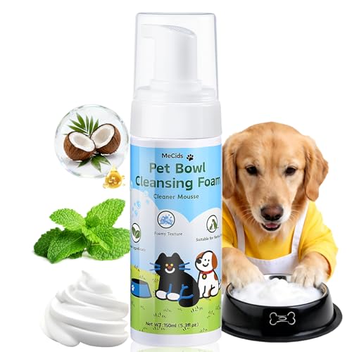 MeCids Pet Bowl Cleaning Mousse – Pet Bowl Cleaner, Natural