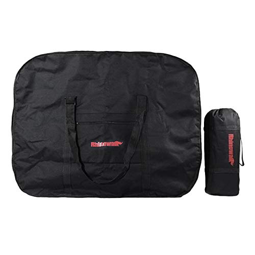 T TOOYFUL 耐久性のある折りたたみ自転車キャリーバッグ収納ケース14インチ16インチ20インチ自転車スクーターバッグポーチフロントジッチ配送パック, 黒16イン