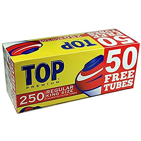 Top Premium Regular King Size 250 Cigarette Tubes #TOP2