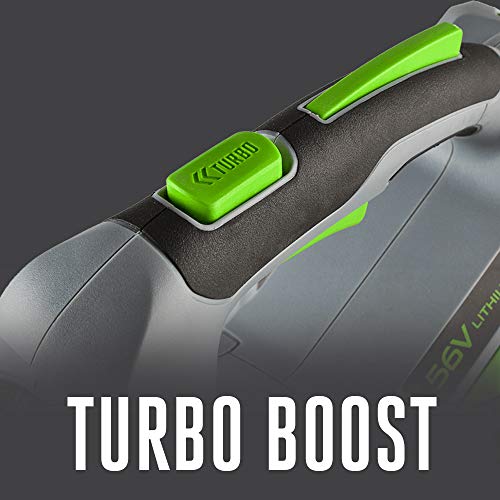EGO Power+ LB4803 480 CFM 3-Speed Turbo 56V Lithium-ion Cordless Leaf Blower Kit 2.5Ah Battery and Charger Included