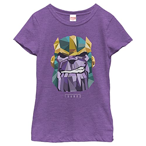 T-shirt Marvel Thanos violet pour fille en taille XS