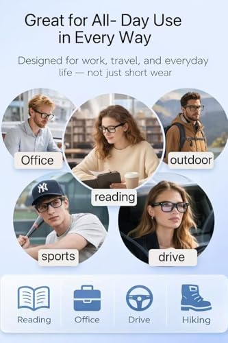 Compatible with Ray-Ban Meta Wayfarer Eyeglass Nose Pad, 8 Pairs Soft Silicone Nose Pads, Anti Slip Replacement Nose Pads — view 5
