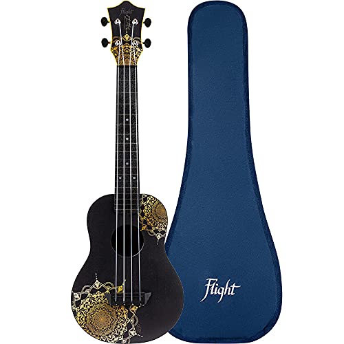 Flight, 4-String Ukulele, Gd Mandala (Travel Concert #TOP28