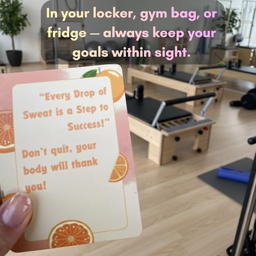 Imanes decorativos motivacionales para dieta y fitness, pack 15 miniatura 6