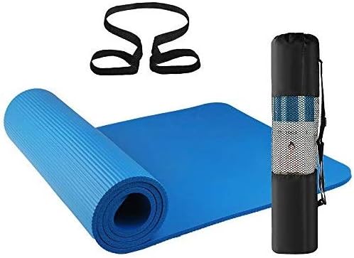 Lixada Yoga Mat -TPE Friendly Eco Non-Slip Yoga Mat Exercise & Fitness Mat ,Workout Mat for All Type of Yoga, Pilates and Floor Exercises with Gift Carrying Strap and Storage Bag(72x24in)