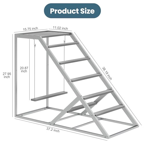 Galinheiro, poleiros de galinha com balanço, barras de galinha, brinquedos para atividades de frango