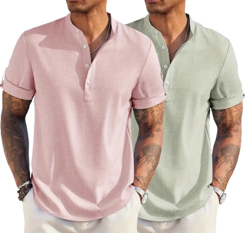 Image of Lymio Men Shirt || Kurta Style Shirt|| Half Sleeve || Solid Kurta Style (Available Also Packs) (Short-Kurta)