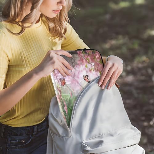 Funda para portátil 13-14 pulgadas con diseño mariposa miniatura 6