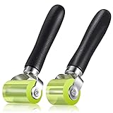 Facmogu 2 Size Car Sound Deadening Roller, Automotive Car Audio Sound Deadener Application Rolling Wheel, Noise Insulation Roller Seam Roller for Noise Filter Application Heat Abatement Mat Wallpaper