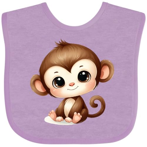inktastic Baby Monkey Baby Bib