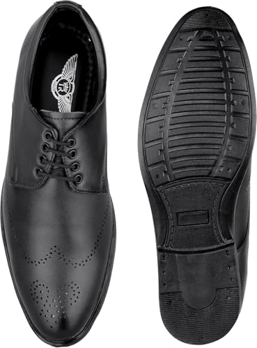 Image of Formal Brogue Lace Up Corporate Casuals for Men