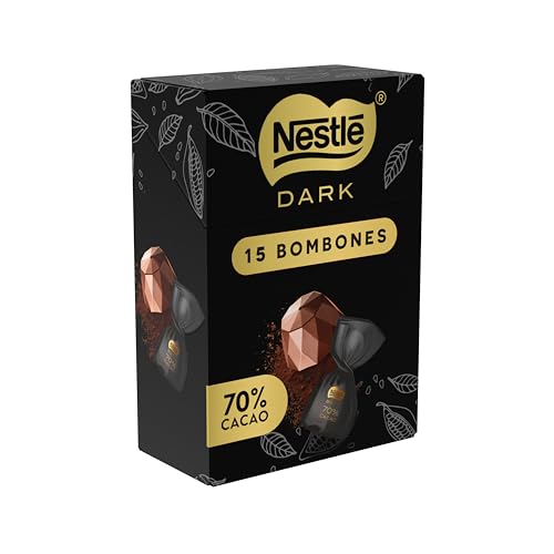 NESTLÉ DARK bombones chocolate negro 70% estuche 165g