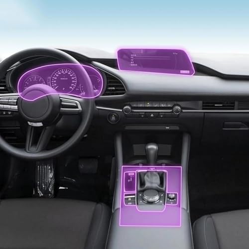 Film protection TPU console voiture Mazda 3 Axela 2019-2024