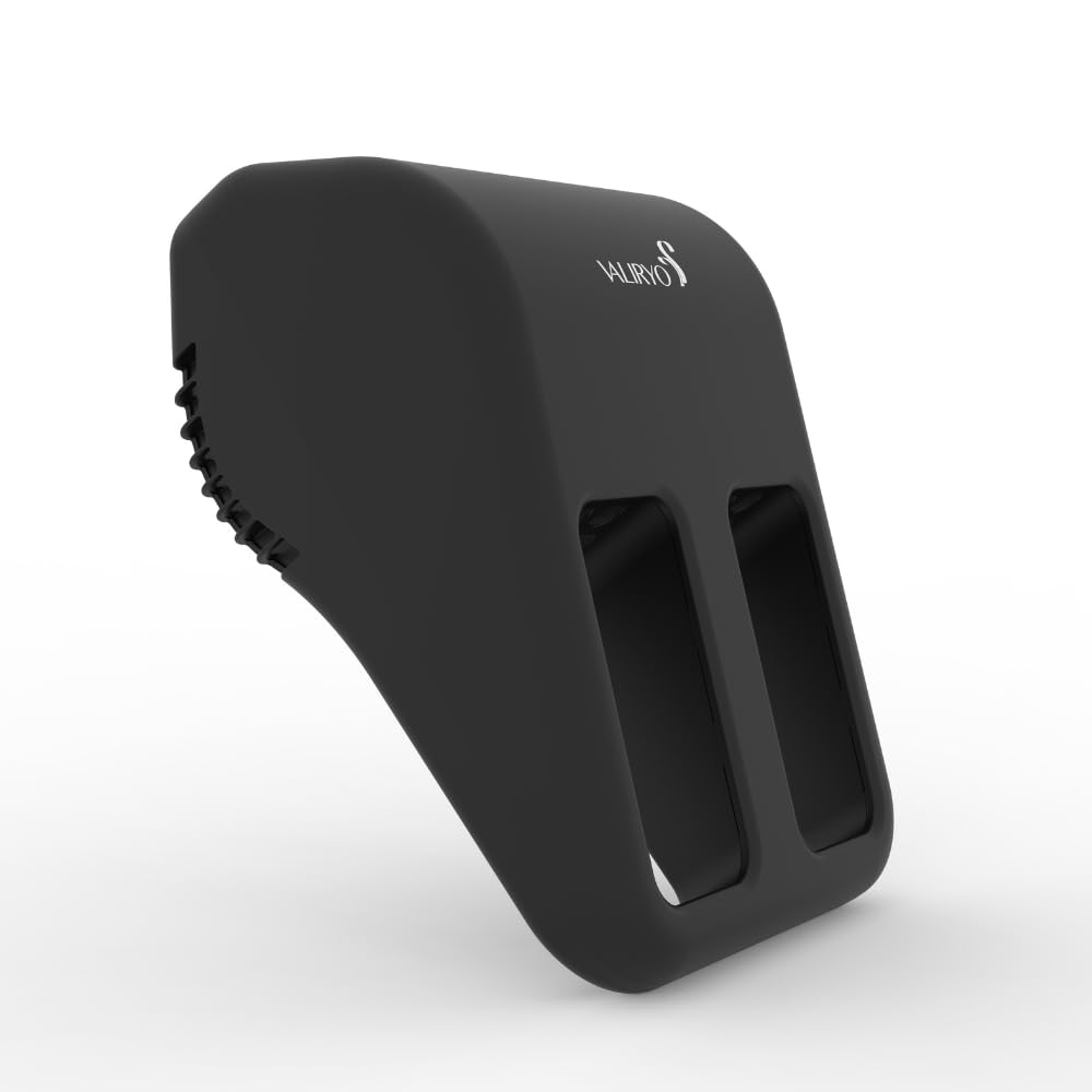 Secamanos - Secado 360º de Cada Mano - Sensor Automático, Luz UV para Higiene Superior - Secado rápido y eficiente con un diseño más ergonómico y cómodo para el Usuario (Negro Mate)