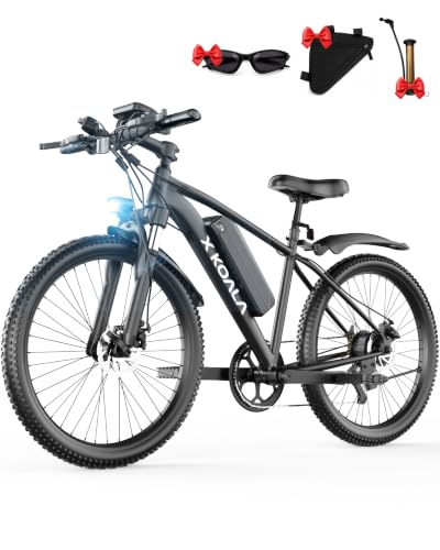 Electric Bike for Adults - 1500W Peak Mountain Ebike - 26" Commute Electric Bicycle, 50+ Miles Range, Removable Battery, 7-Speed, Front Suspension image 3