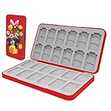 PERFECTSIGHT Switch Game Case Compatible with Nintendo Switch 2/ OLED/ Lite Game Card Case, Cute Kawaii Switch Game Holder Cartridge with 24 Game & 48 Micro SD Cards Storage ( Chomper )